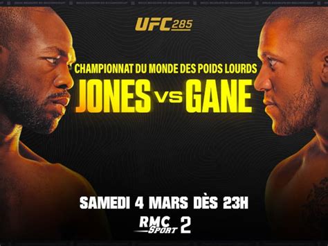 jones vs gane heure|gane vs jones streaming.